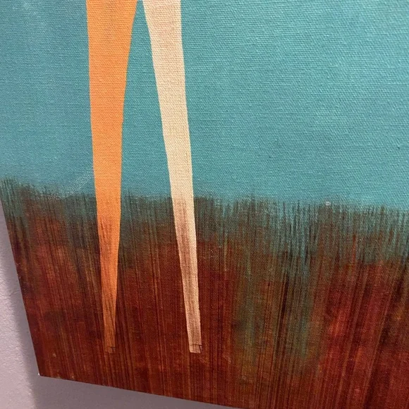 Oopsy Daisy too tall giraffe canvas art painting